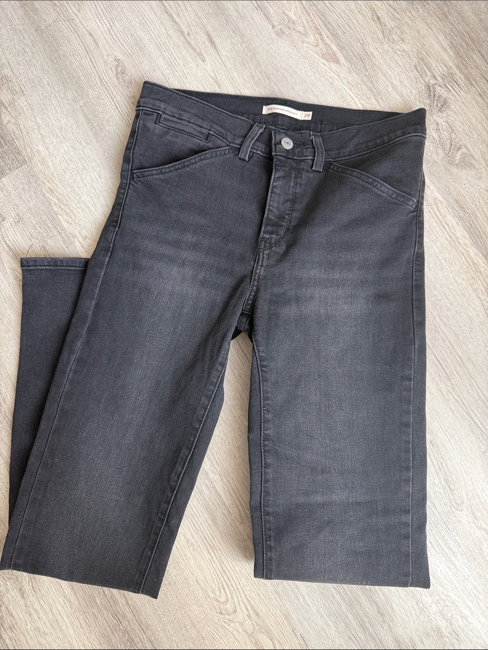 Levi’s 314 Straight Leg Black Women’s Jeans